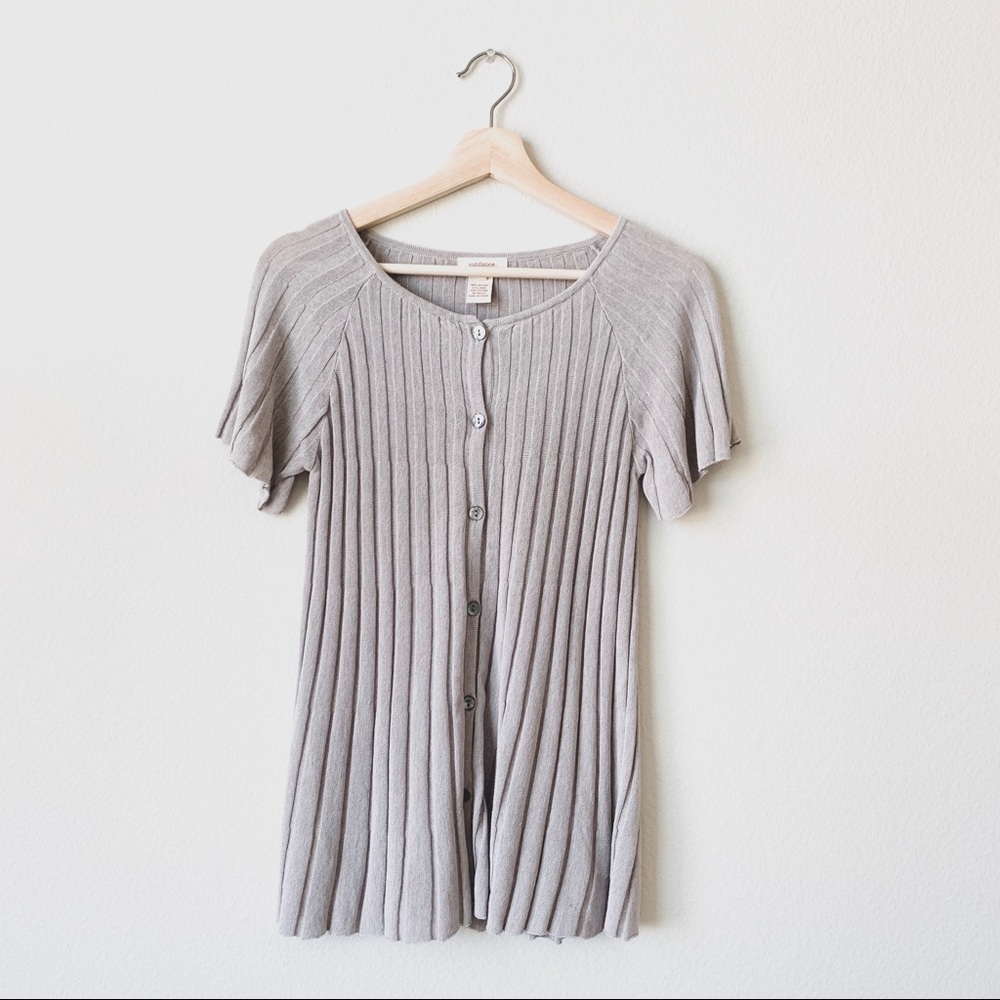 Sundance button down top
